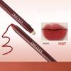 Velvet Matte Double-ended Lipstick Pen, Easy To Smudge, Waterproof, Color-developing, Long-lasting, Not Easy To Stain Women's Lipstick
