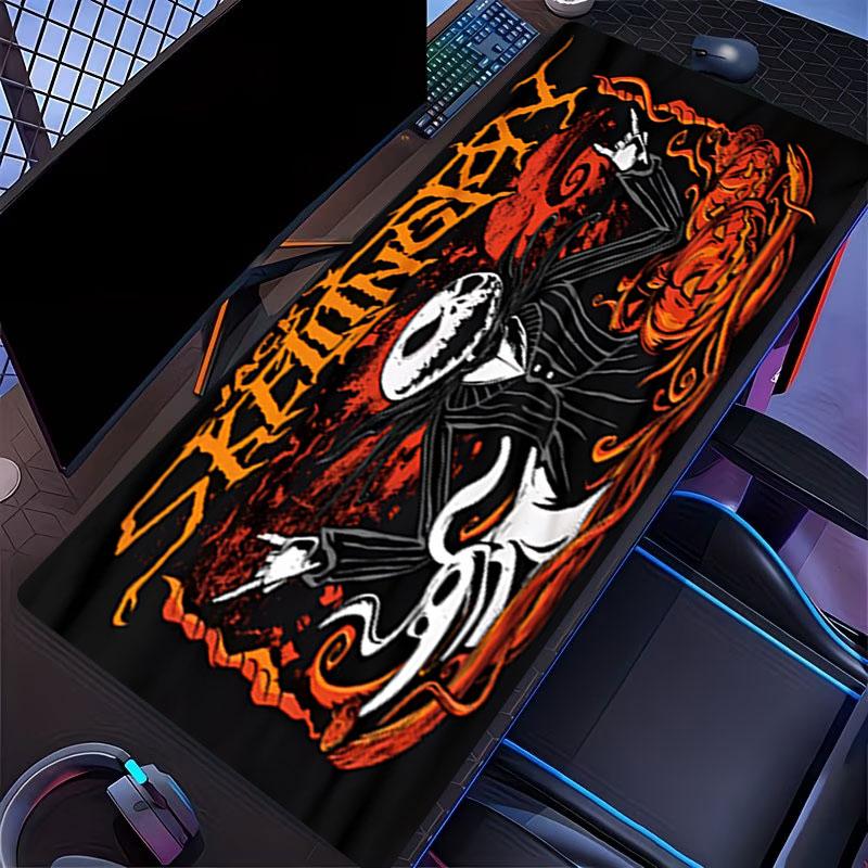 The Nightmare Before Christmas Print Mouse Pad, for Keyboard Pad Laptop PC Mat for Office Home Use, Desk Decor, Perfect Birthday Gift for Gamers