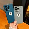 Shockproof Business Back Cover for iPhone 16 pro Max 15 plus 14 13 12 11 Soft TPU Camera Lens ProtectionLogo View Phone Cas