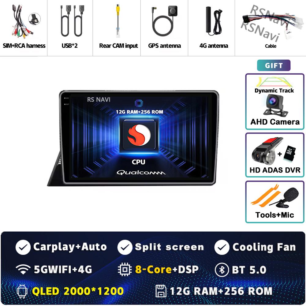 Android 14 Carplay Car Radio For TOYOTA SIENTA 2016 2017 2018 2019 - 2021 Multimedia Video Player Navigation GPS Stereo 2Din DVD