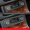Carbon Fiber AC Knob Frame Decor for Volkswagen Touareg 2011-2018 Interior Upgrade