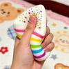 Simulation Cake Rainbow Layer Cake Pinch Toy Creative Slow Rising Squishy Toy Hand Relax