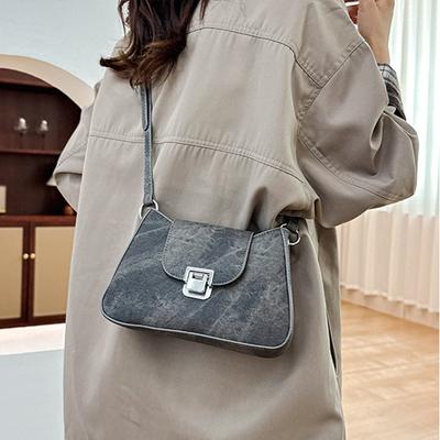 Fashion Crossbody Flap Shoulder Bags Women PU Leather Small Handbag Messenger Bag Vintage Female Clutch Purse