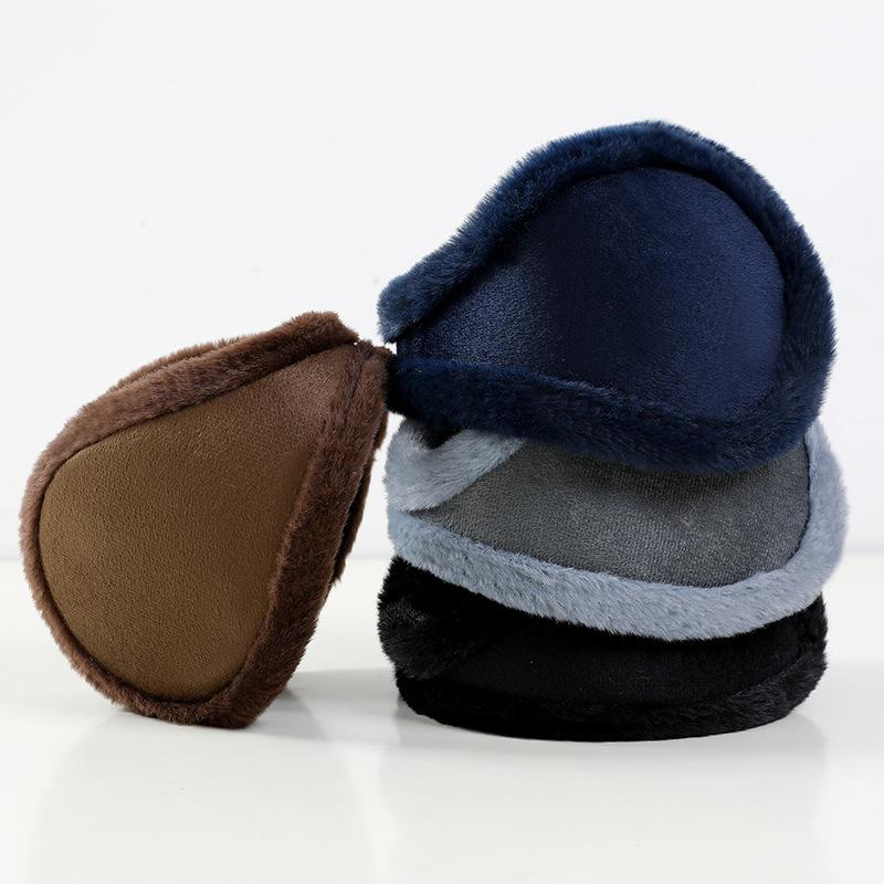 Warm Earmuffs for Men, A Winter Anti-freezing and Ear-keeping Wonder. Thickened with Fleece, Windproof and Cold-proof Earmuffs