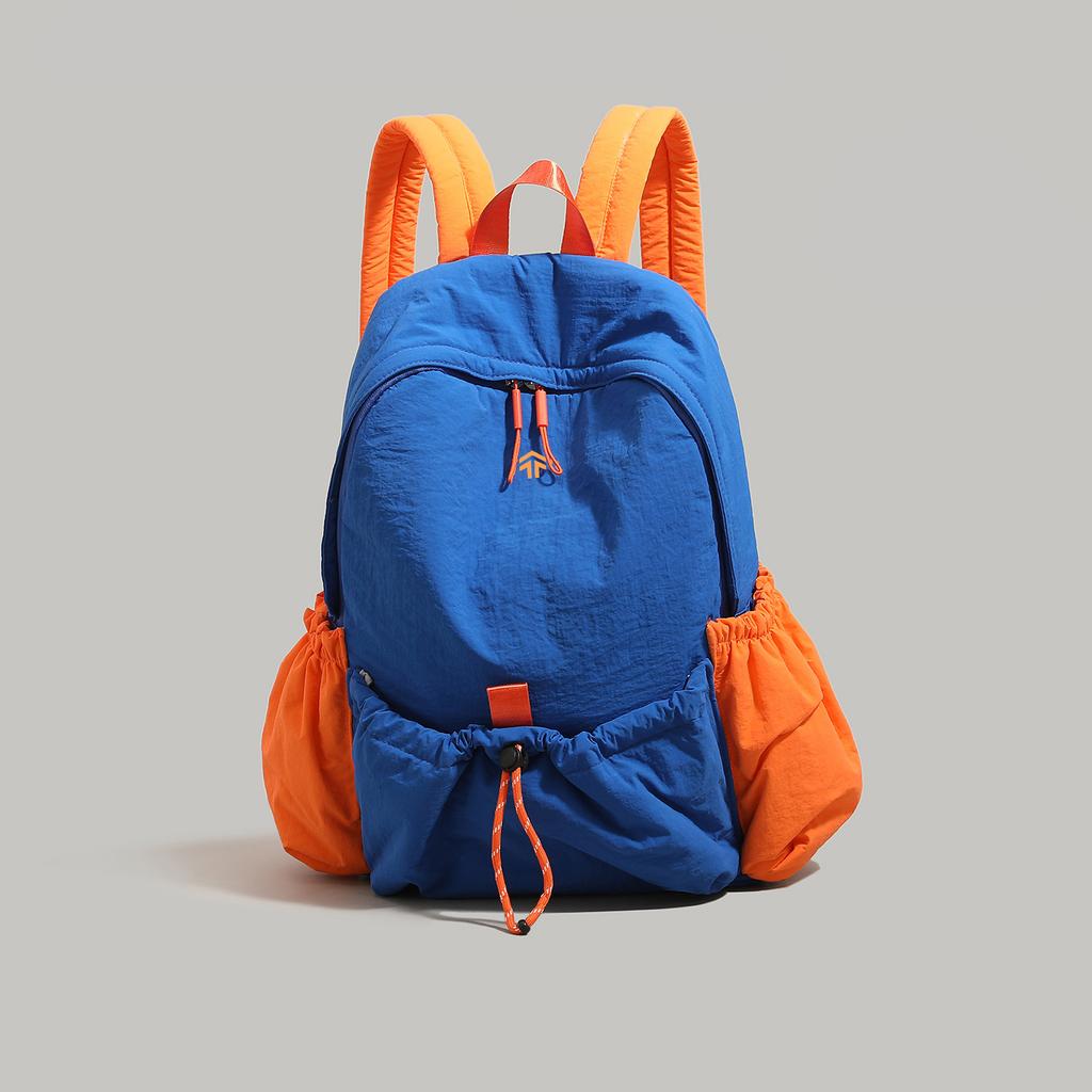 Student schoolbag simple ins style college student backpack women commuter versatile lightweight travel backpack