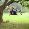 Garden Yard Hanging Bird Feeder Metal House Design Squirrel Proof Hummingbird Feeder