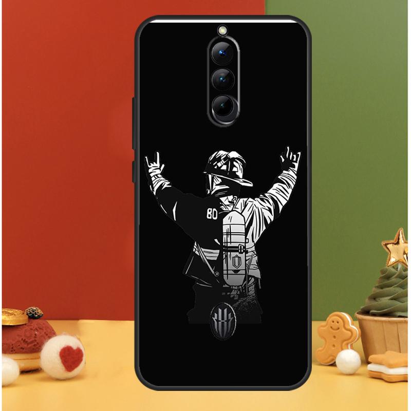 Firefighter Heroes Fireman Case For ZTE Nubia Red Magic 9 Pro Plus RedMagic 8 8S Pro Plus 6 7 6S 7S Pro 5G 5S 6R Cover