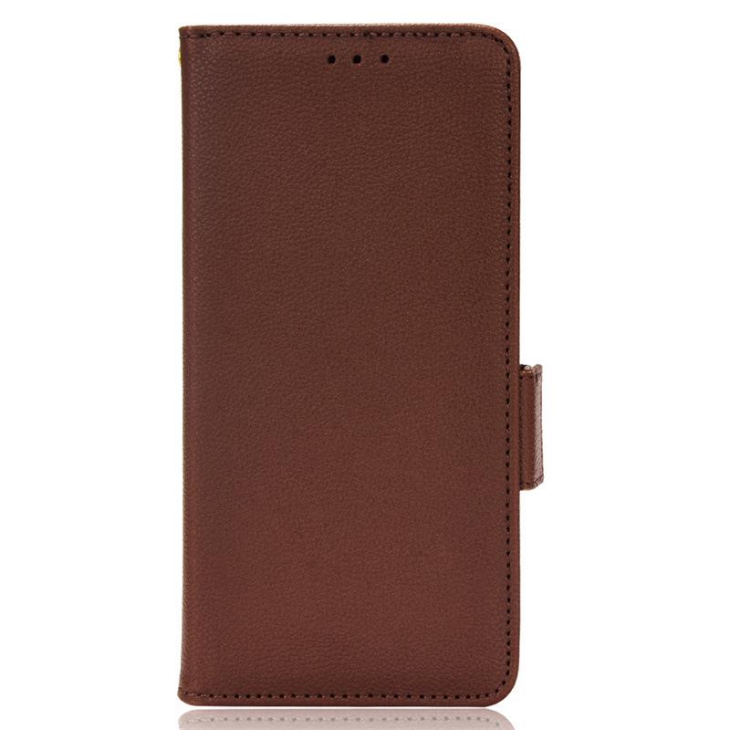 ZMAX 5G Phone Case for ZTE Z7540: Flip Leather Card Holder Consumer Cellular ZMAX 5G/ZTE Z7540 коричневый