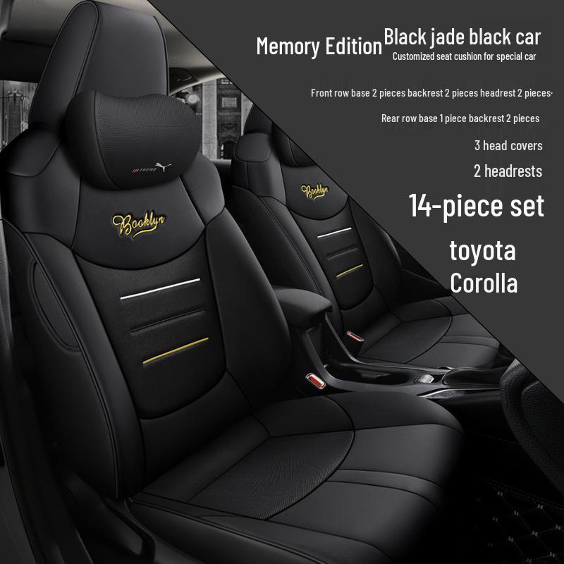 Universelle Vollabdeckung Autositzbezüge für Corolla - Vierjahreszeiten Polsterset