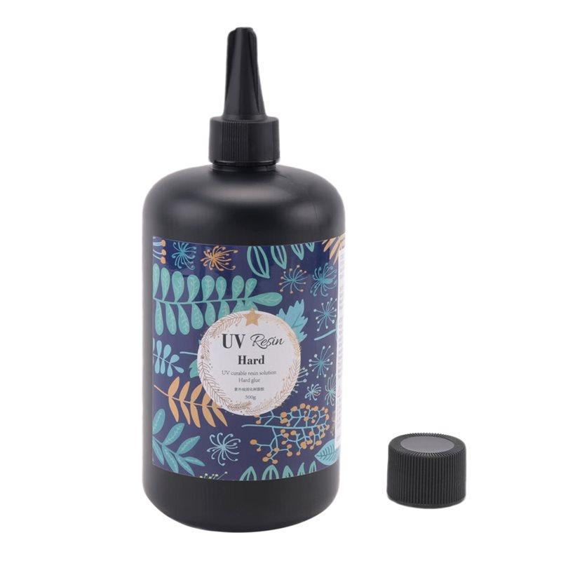 A95D-UV Resin 500G Transparent Ultraviolet Curing Resin For DIY UV Resin Jewelry Making