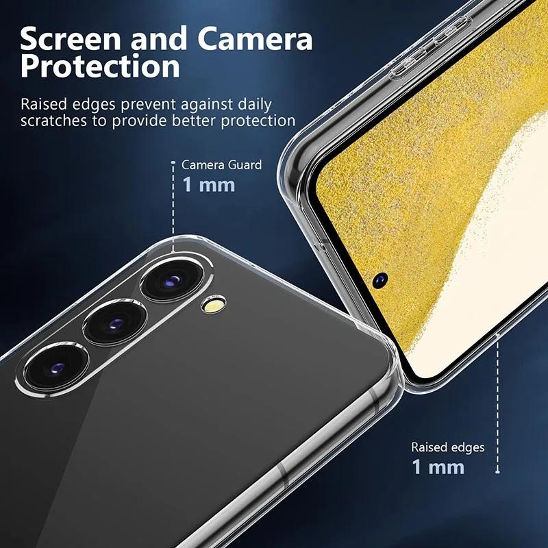 Handyhülle für Samsung Galaxy A05 A05S A15 A25 A35 5G Textur Transparente weiche TPU-Rückseite