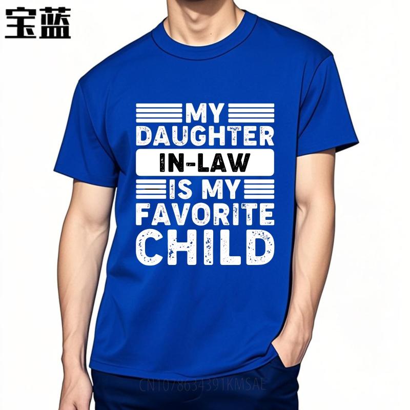 Anime Mann Sommer T-Shirt Meine Schwiegertochter Ist Mein Lieblingskind Kurzarm Neu Angekommen Rundhals Jungen Oberteile Marke T-Shirt