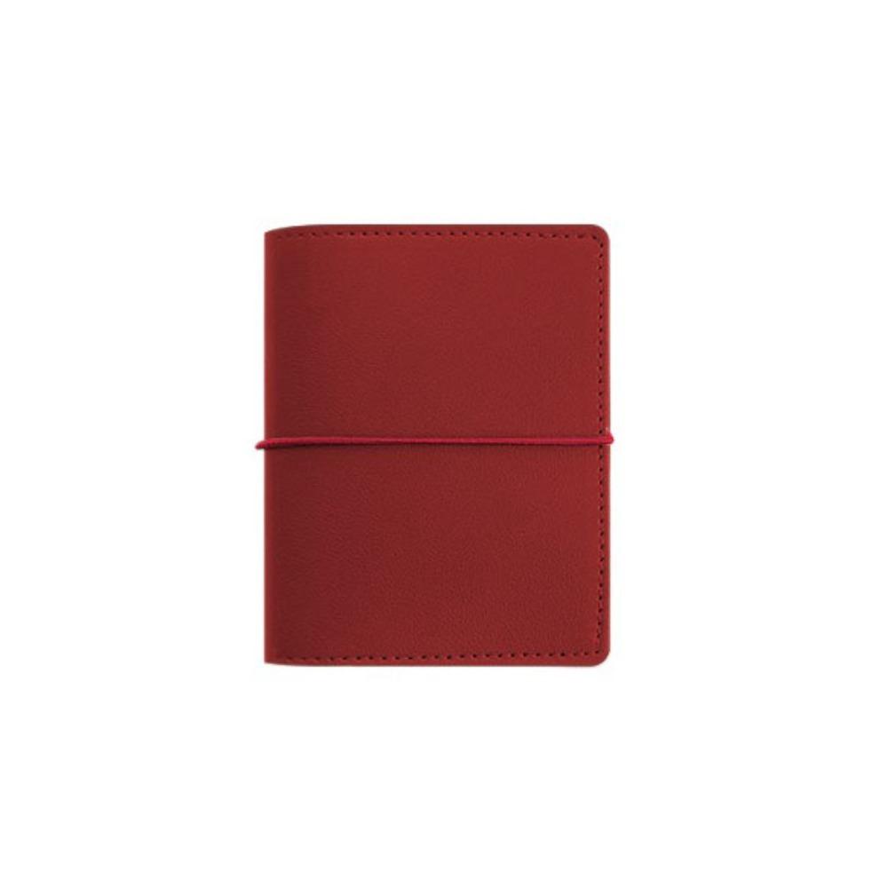 PU Leather Loose Leaf Notebook M5 DIY Binder Notebook Creative Mini Pocket Notebook  School