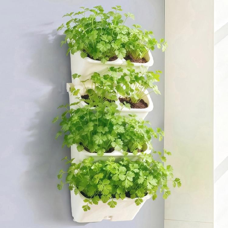 Stylish Wall Hanging Flower Pots Light weight Wall Mounted Plant Pots for Adding Greeneries to Any Living Spaces