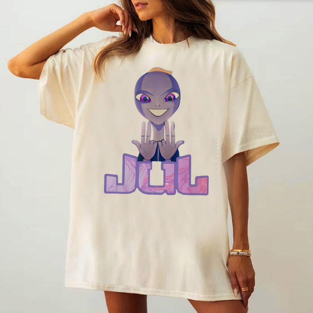 

Jul tshirt teen Comfortable Breathable Pop Culture Vintage graphic tshirt harajuku hip hop 2000s Colorful korean clothes 4XL