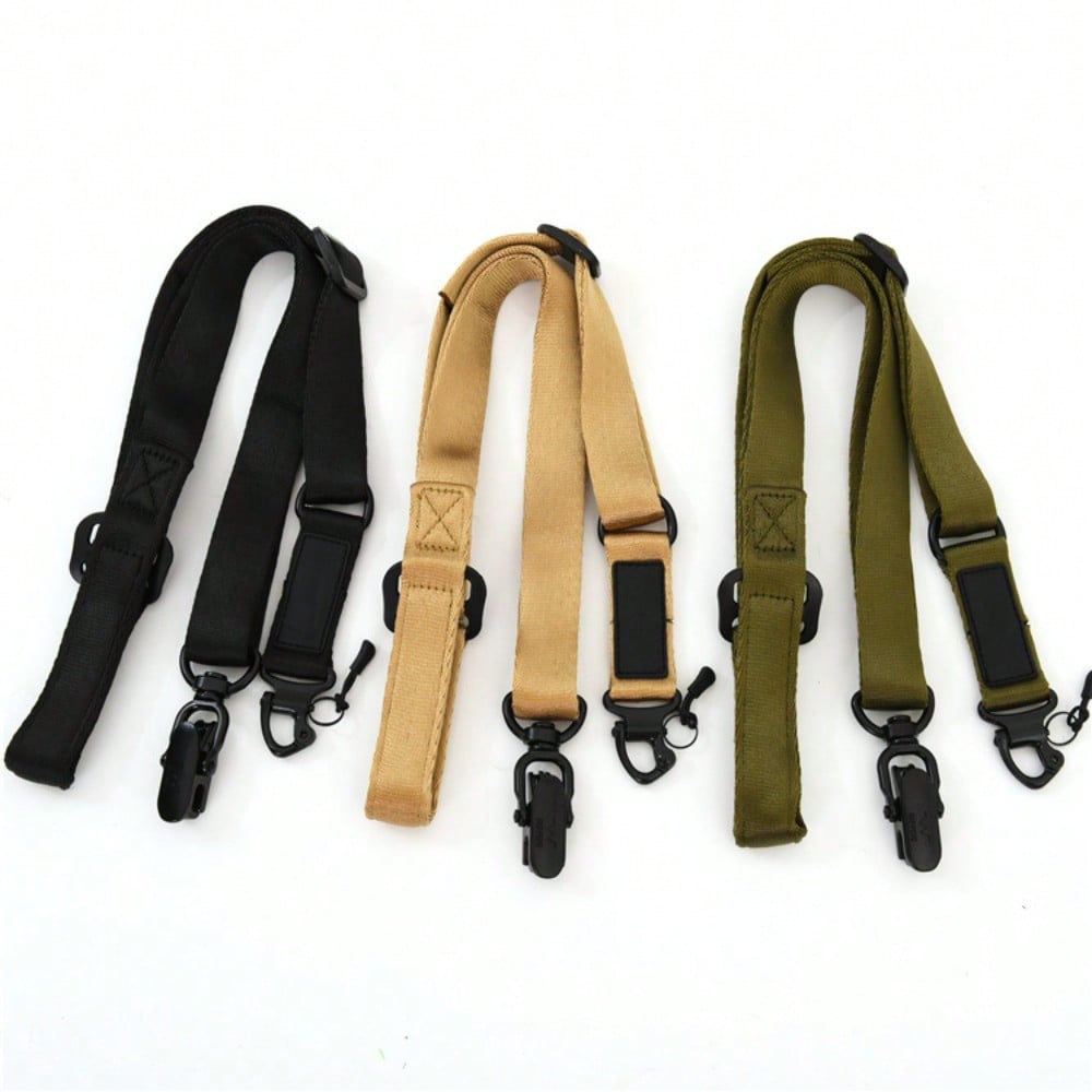 MS2 Tactical Gun Rope Mission Rope Strap, Multifunctional Tactical Single and Double Point CS Tactical Strap Rope