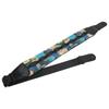 Adjustable Guitar Strap Polyester Fashionable Trendy Printing Decompression Bass Strap for Guitarist