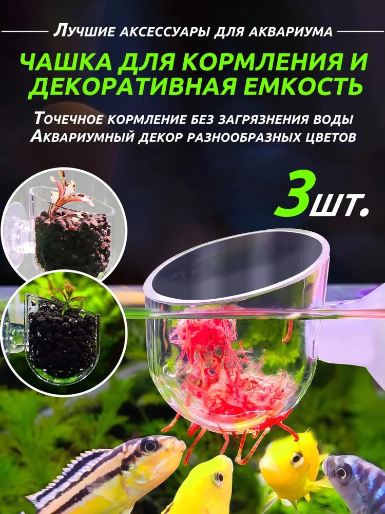 

Bloodworm Feeder, Feeding Ring, Bloodworm Cup For Aquarium. One Size