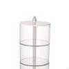 Degree Rotation Round Pads Organizer Container for Puff