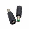 DC Power Plug 6.3x3.0 To 5.5x2.1 Conversion Metal Male-Female Connector