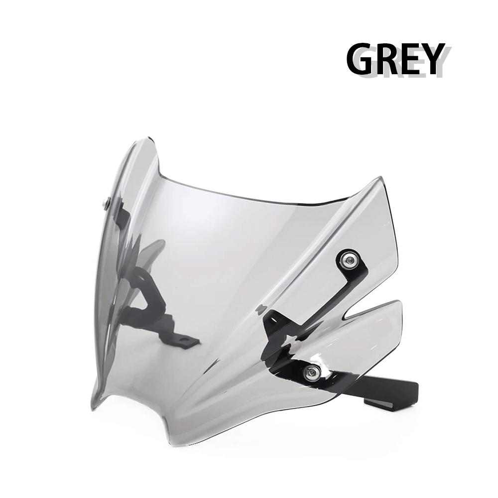 

For Suzuki GSX-8S GSX8S 2025-2025 2025 Motorcycle Accessories Sports Touring WindScreen Windshield Visor Deflector GSX-8S GSX 8S сірий