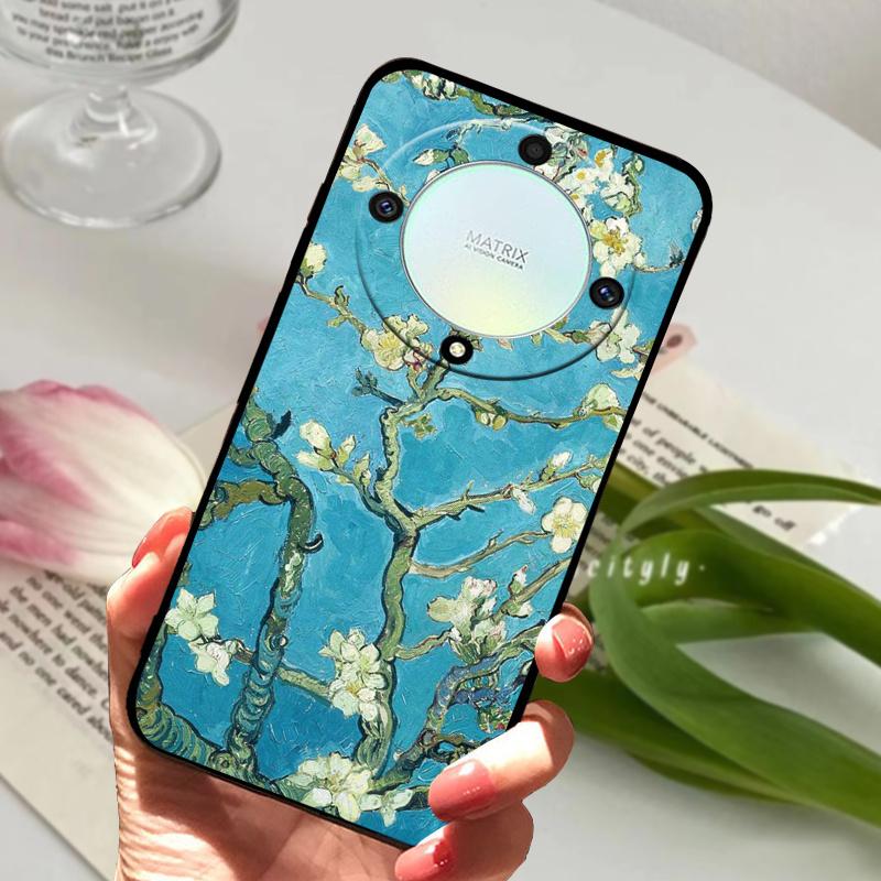 For Honor Magic6 Lite 5G Case Shockproof Soft TPU Silicone Phone Cover For Honor Magic 6 Lite 5G Capa Cartoon Magic6Lite 6 Lite