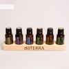 1 Stück Ätherisches Öl Holz-Display-Ständer 6-Loch Ätherisches Öl Aufbewahrungsregal Glatt Für DoTERRA Ätherische Öle Parfümflaschenhalter