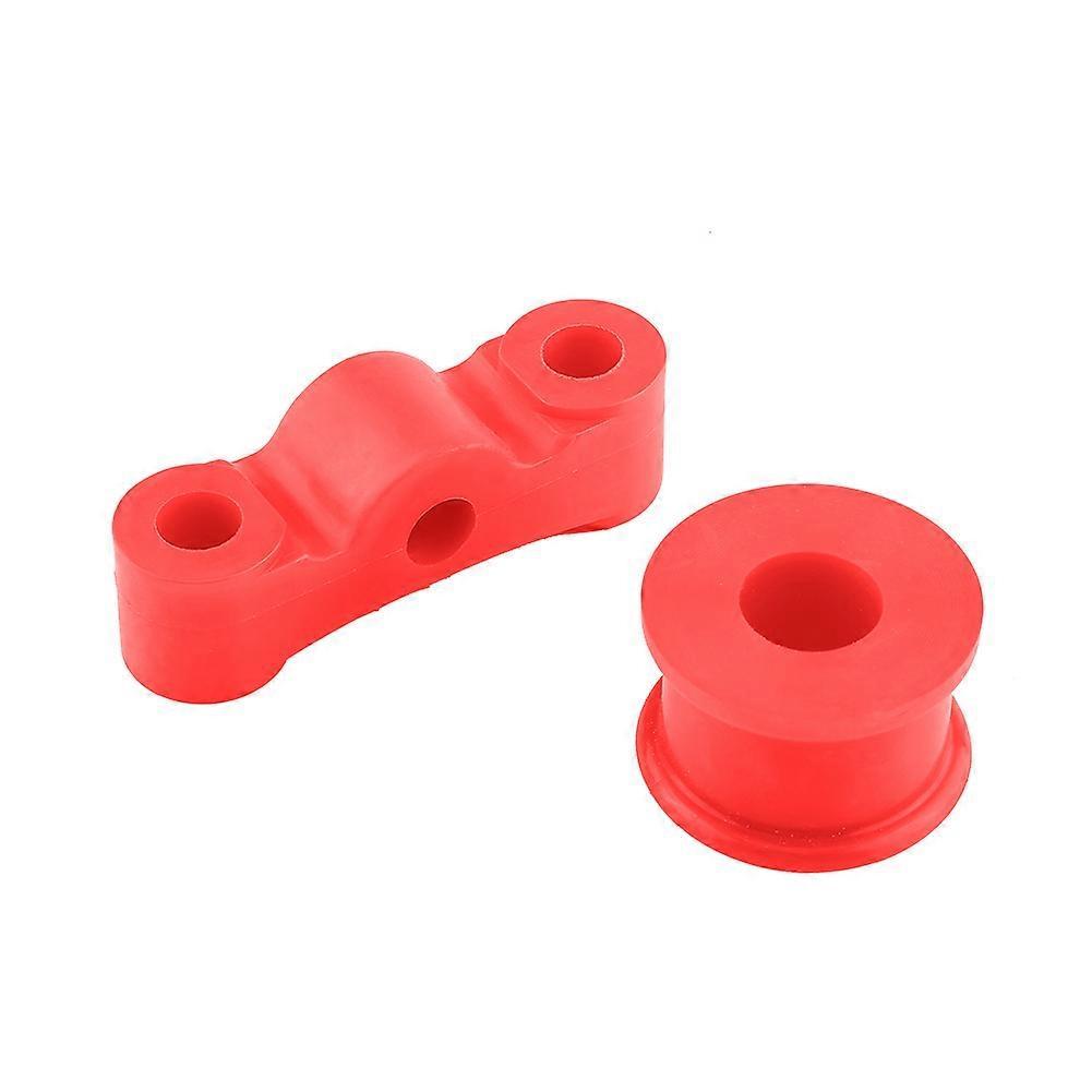 2 Stück Rotes Polyurethan Auto Schalthebel Buchsen Kit Für Honda Civic 84-87 Acura Integra 94-01