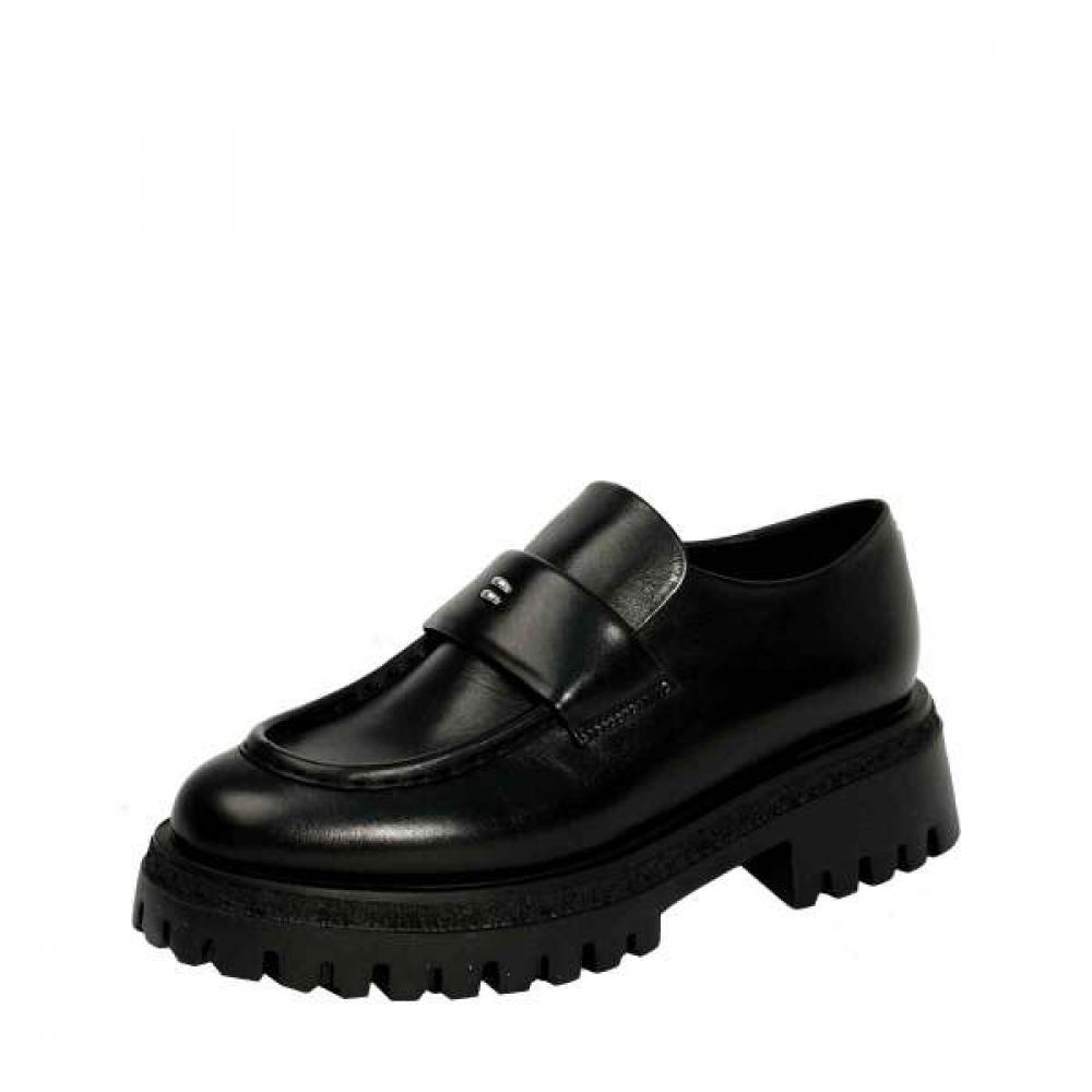 Halmanera Riccio Anna Metallstich Klobiger Loafer Ro53hal005bk