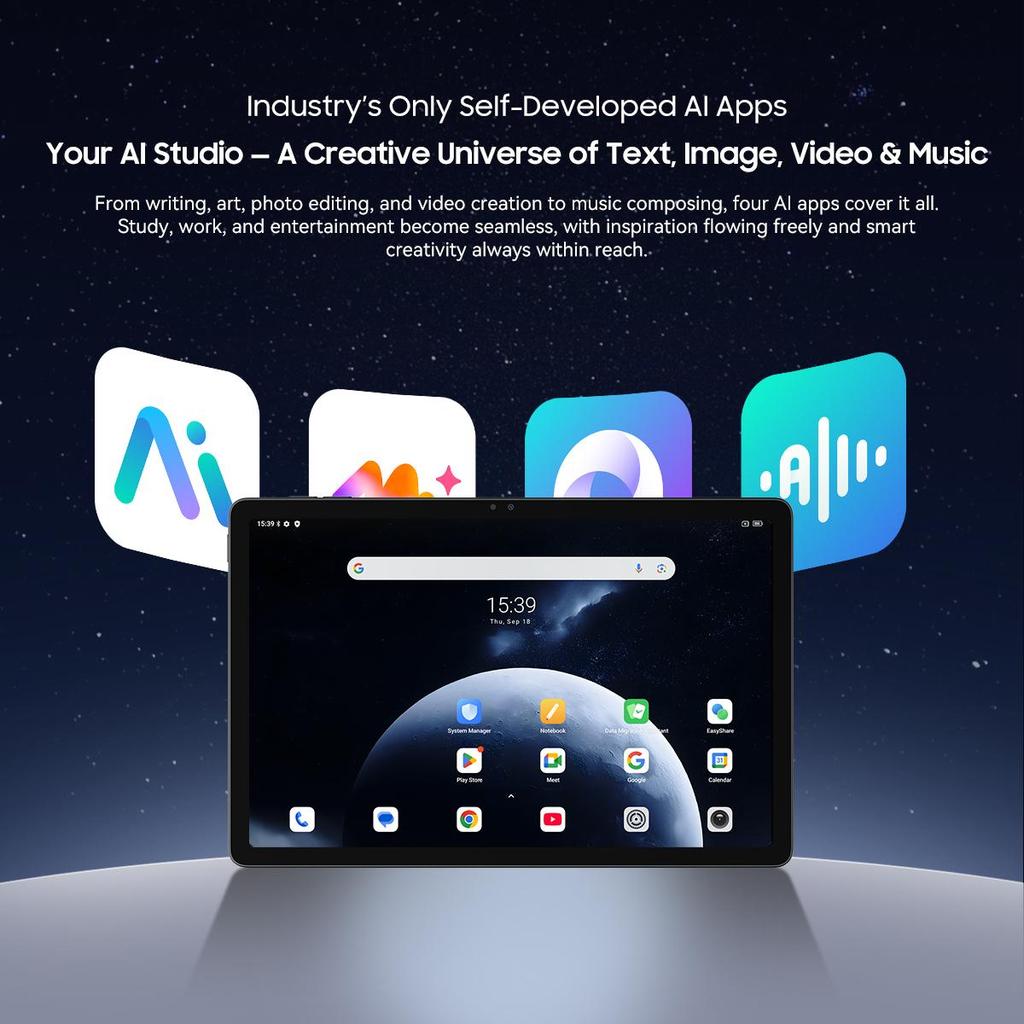 Blackview ZENO 10 Tablet, 11" FHD+ 90Hz, 8GB+256GB, 5G, 8800mAh, Android 15