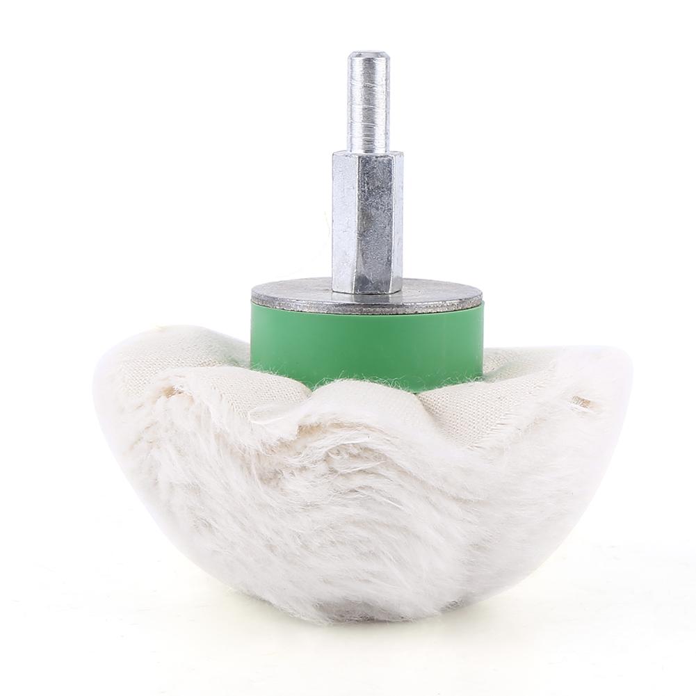 4pcs Cotton Polishing ing Pad Mop Wheel Various Shape for Automobile Motorcycle