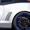 TOMALL 6pcs Car Side Vent ert Stripe Vinyl Stickers Compatible with Chevrolet Camaro 2010-2015 Inlay Side Vent Gill Decals for Car (Matte Black)