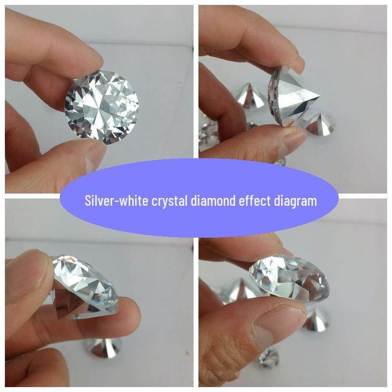 

Красочный хрустальный бриллиант, декоративное украшение 40mm