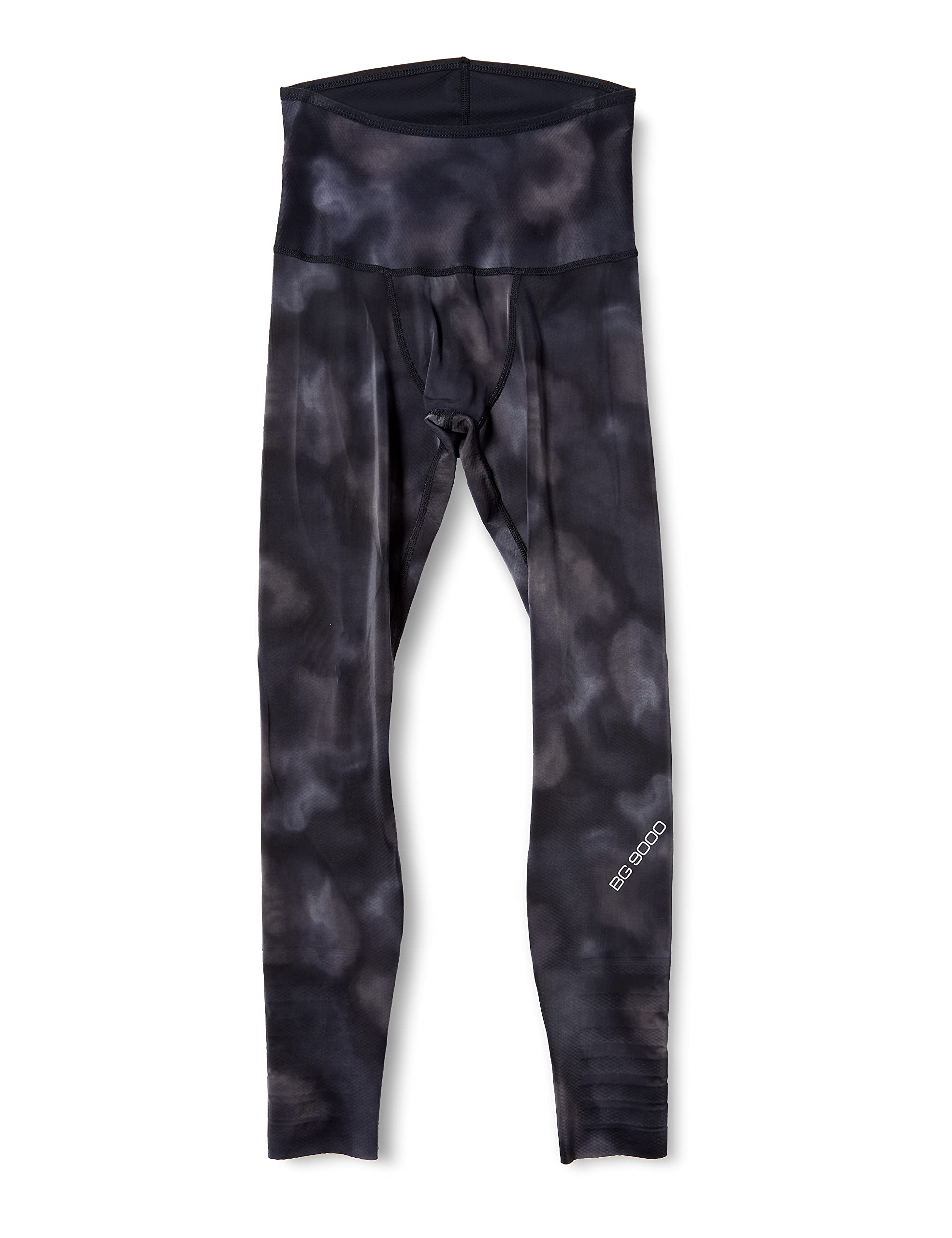 Mizuno Biogear BG9000 Training Tights, Long, Reversible, Stretch, UV Protection, Men s, Black/Charcoal, Size S