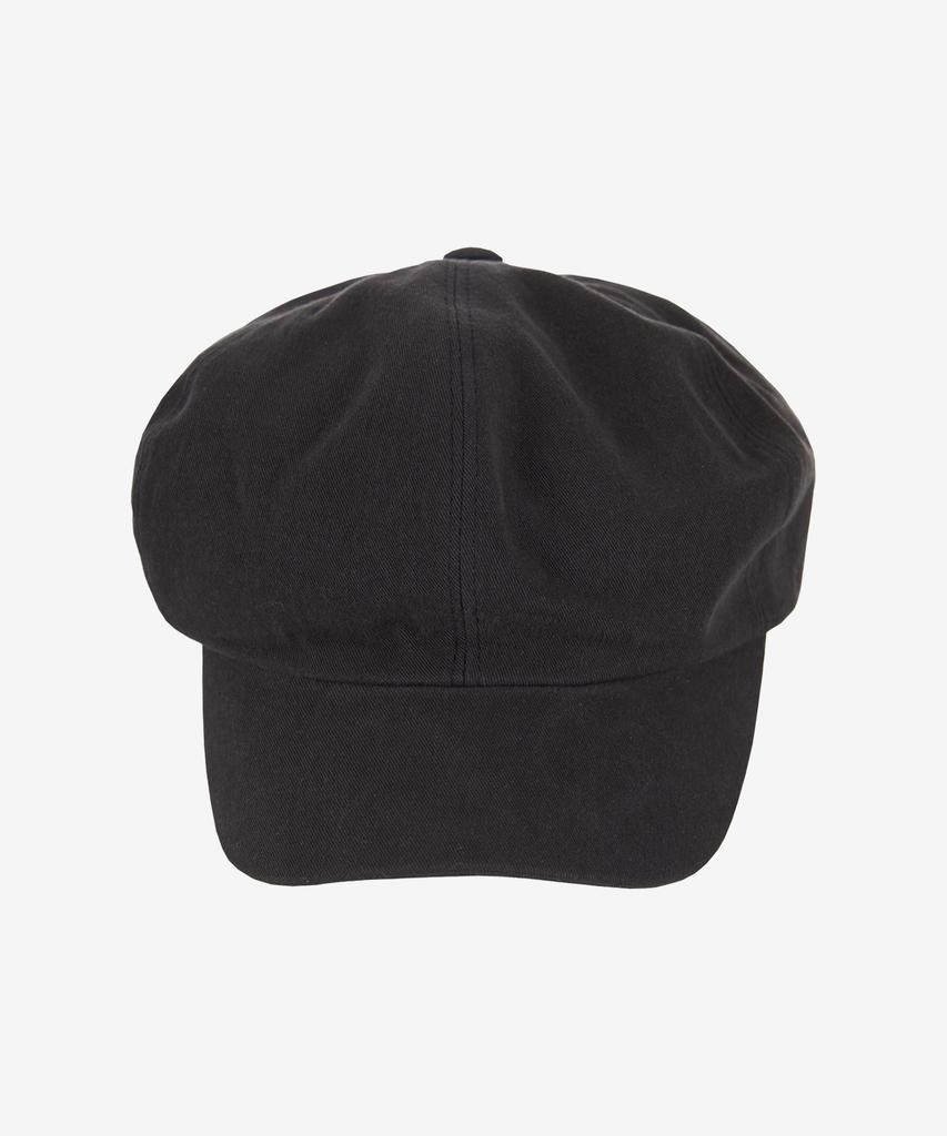 Bajal Varzar Embroidered Newsboy Cap Black