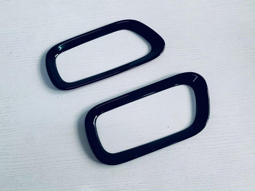 Honda Stepwgn 22-23 Interior Door Handle Frame, Bright Black Door Bowl Ring Decoration.