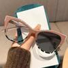 Cat Eye Photochromic Myopia Glasses Elegant Versatile Ultra Light Comfortable Eye Protection Short Sight Eyeglasses 0 To -4.0