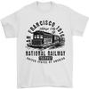 National Railway Locomotive Train Trainspotting Mens T-Shirt 100% Cotton