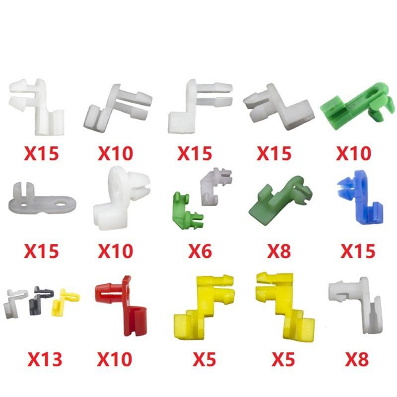 

New 160Pcs Mixed Universal Plastic Car Wire Door Lock Rod Clip Fasteners Retainer