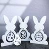 Reusable Silicone Display Ornament Molds For Crafting Rabbit Decorations And Hanging Rings Great For Festive Occasions