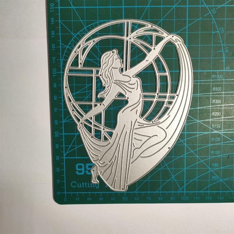 Dancing Girl Metal Cutting Dies Scrapbooking Stencils Die Cuts Card Embossing DIY Album Photo Template Molds Decorations