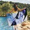 Anime S-Serial Experiments Horror L-Lain Game Quick Drying Beach Towels Are Suitable For Swimming Pools Camping Yoga And The Gym