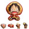 Kreatives One Piece Plüschkissen Cartoon Luffy Zoro Chopper Kissen Kinder Festival Geschenk Charaktere)