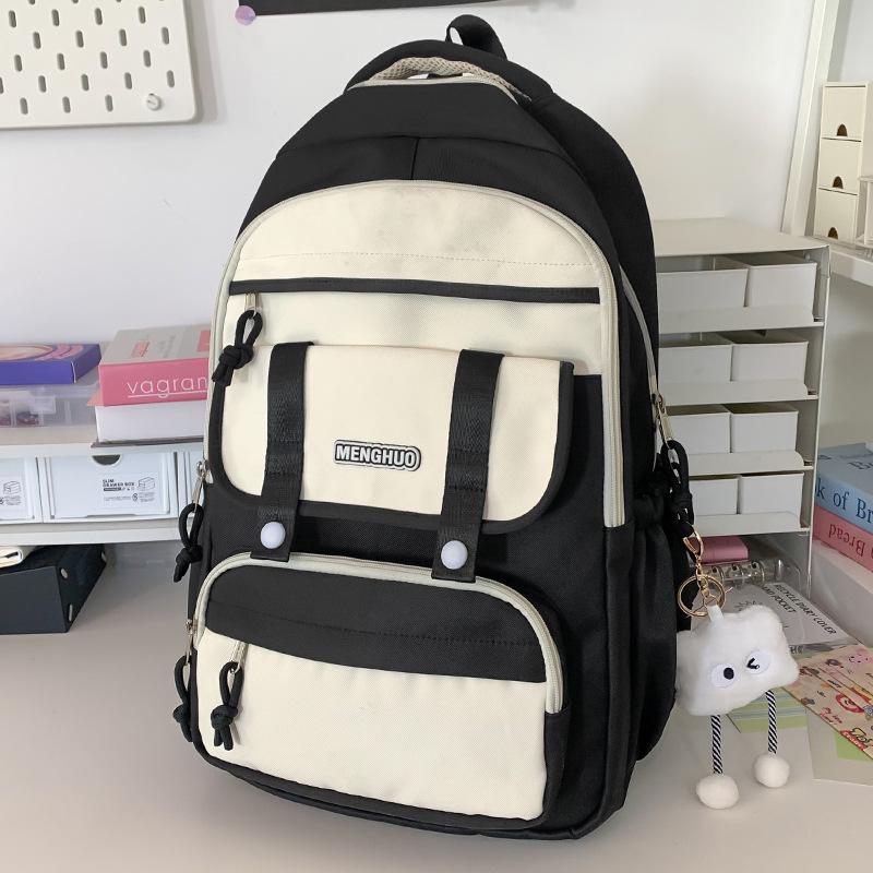 Children's Schoolbag Female Primary School Students Large Capacity Backpack Multi-layer Junior High School Students High School Students