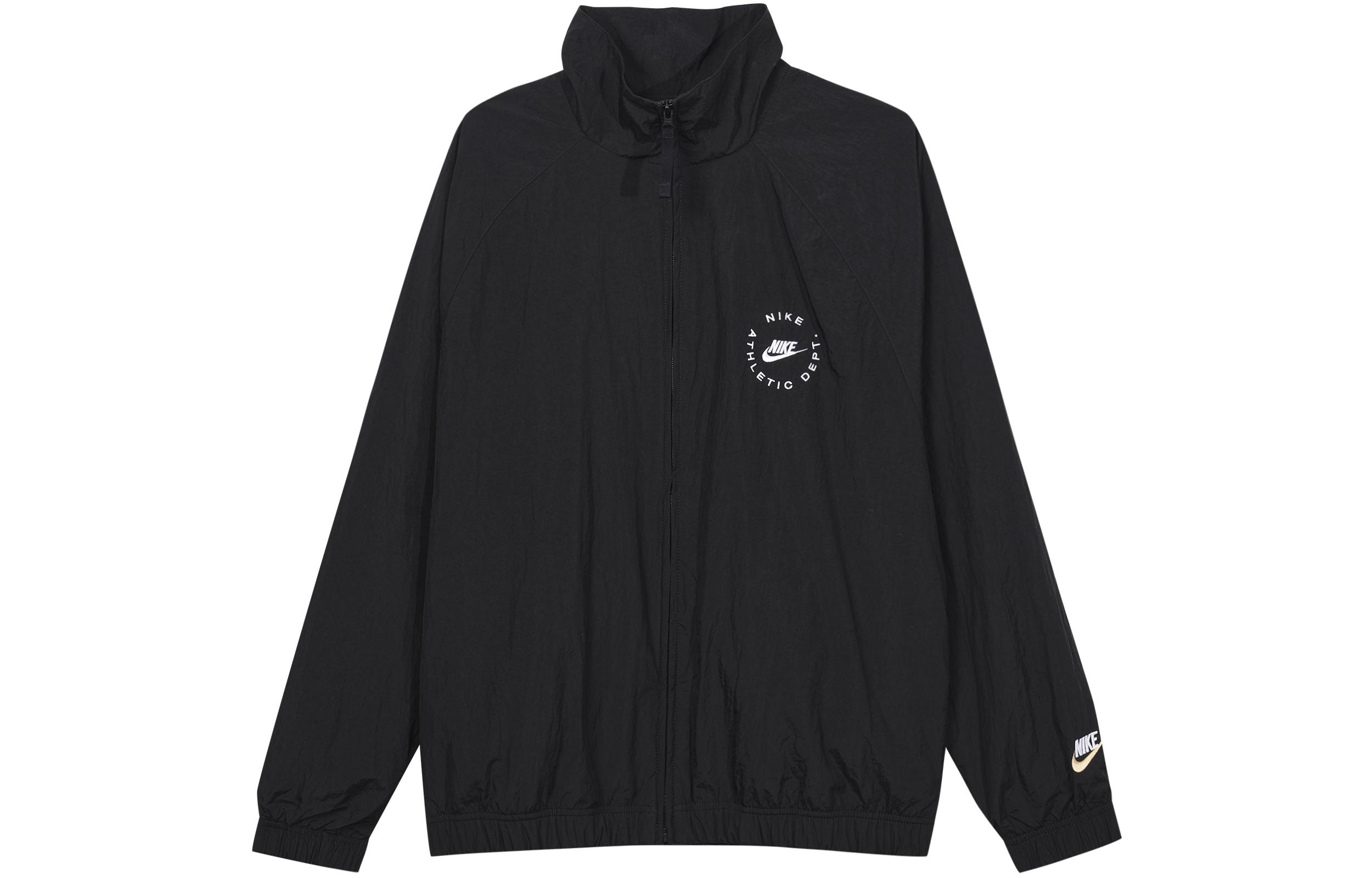 

Nike Jackets Men s Black Stand Collar Moderate Other FN7233-010 XL