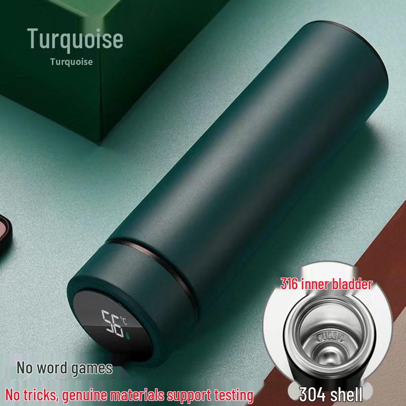 316 Stainless Steel Insulated Smart Cup, Tea & Water Separation, Stylish Gift for Men & Women