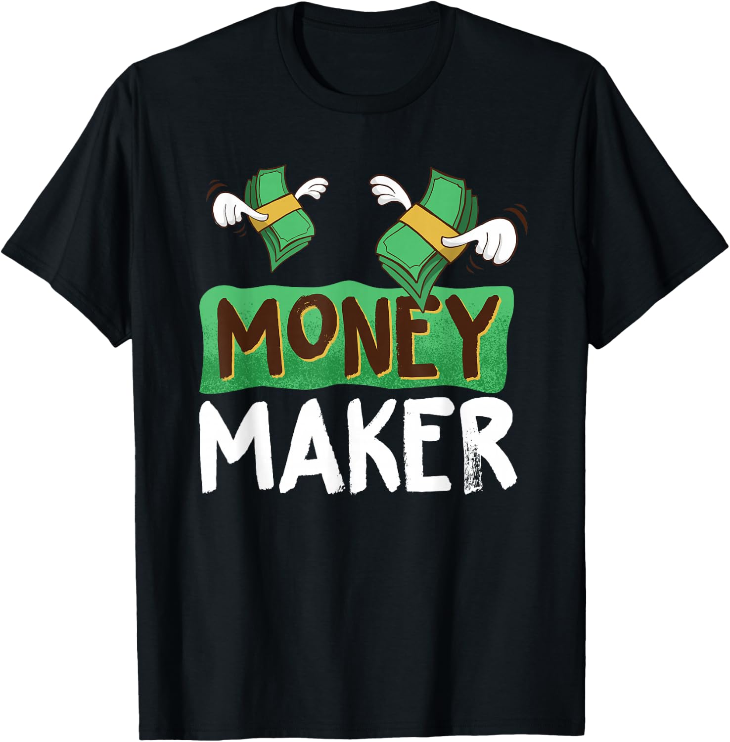 Classic Money Maker Rich Man Rules Dollars Business Gift T-Shirt Unisex T-Shirt XL