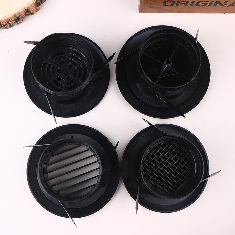 4 Shapes Availables 75/100/125Mm Round Ducting Ventilation Cover Air Vent Extract Valve Grille Air Circulation Vents Cover