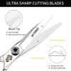 Sangelar 6 inch Professional Razor Edge Series Hair Cutting Scissor, Barber Hair Cutting & Thinning Shears for Men/Women/Kids/Salon & Home