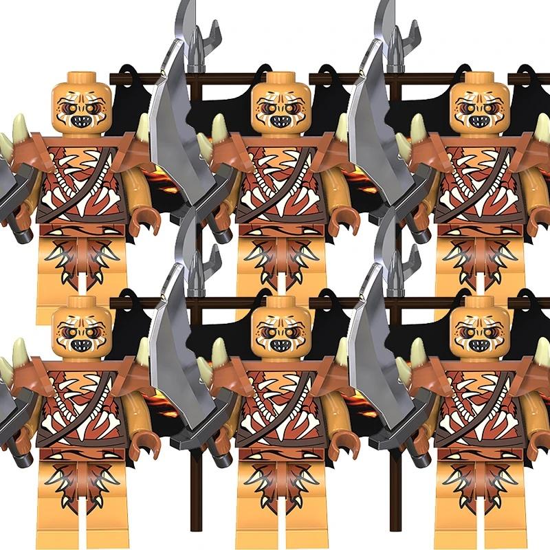 Středověký voják legie minifigurka stavební kostka montážní hračky